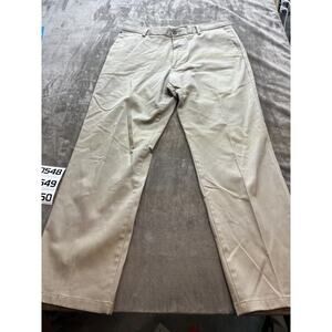 Dockers Light Khaki Straight Fit‎ Flat Front Size 33x30